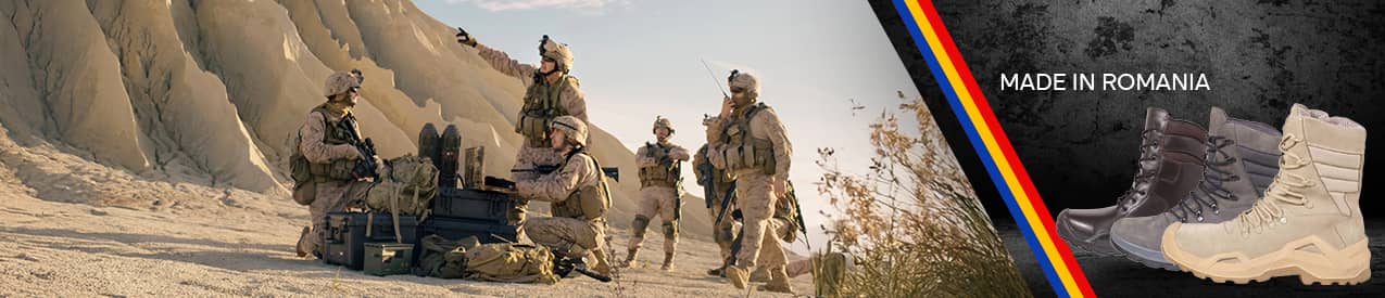Încălțăminte militară pentru bărbați