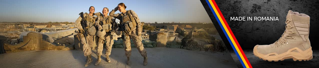 Bocanci militari pentru femei