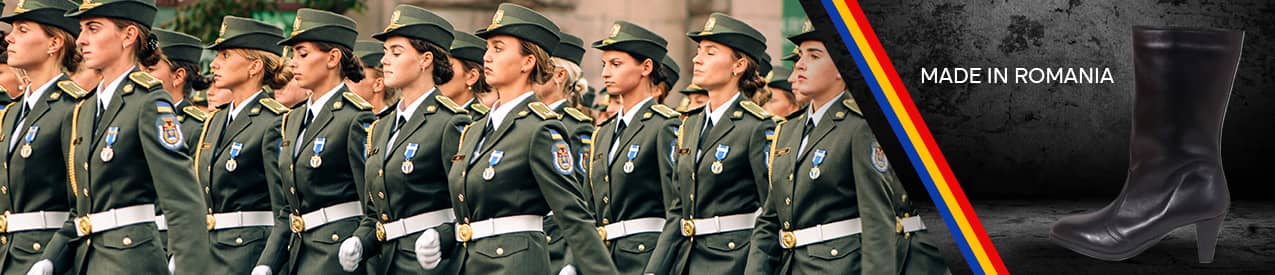 Cizme militare pentru femei